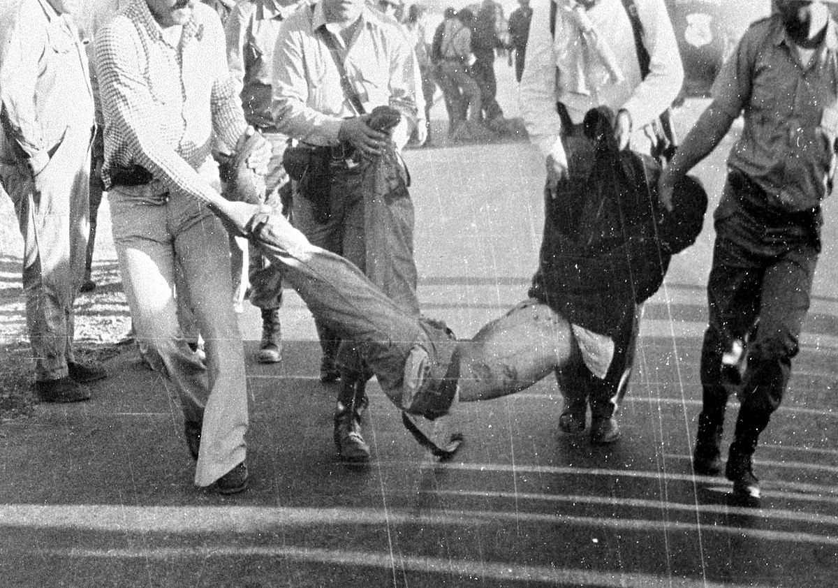 Violencia durante la Masacre de Ezeiza