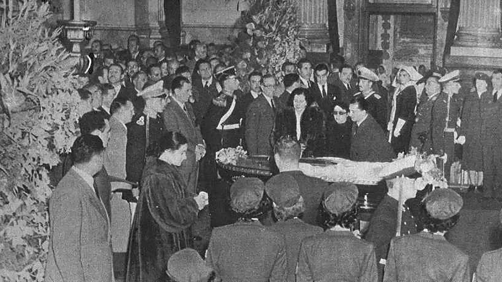 Funeral de Eva Perón